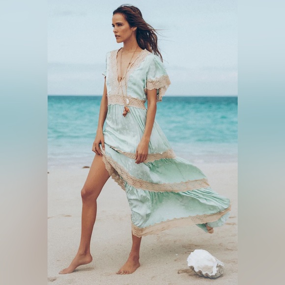 Spell Dresses & Skirts - Spell Ocean Gown Seafoam Small